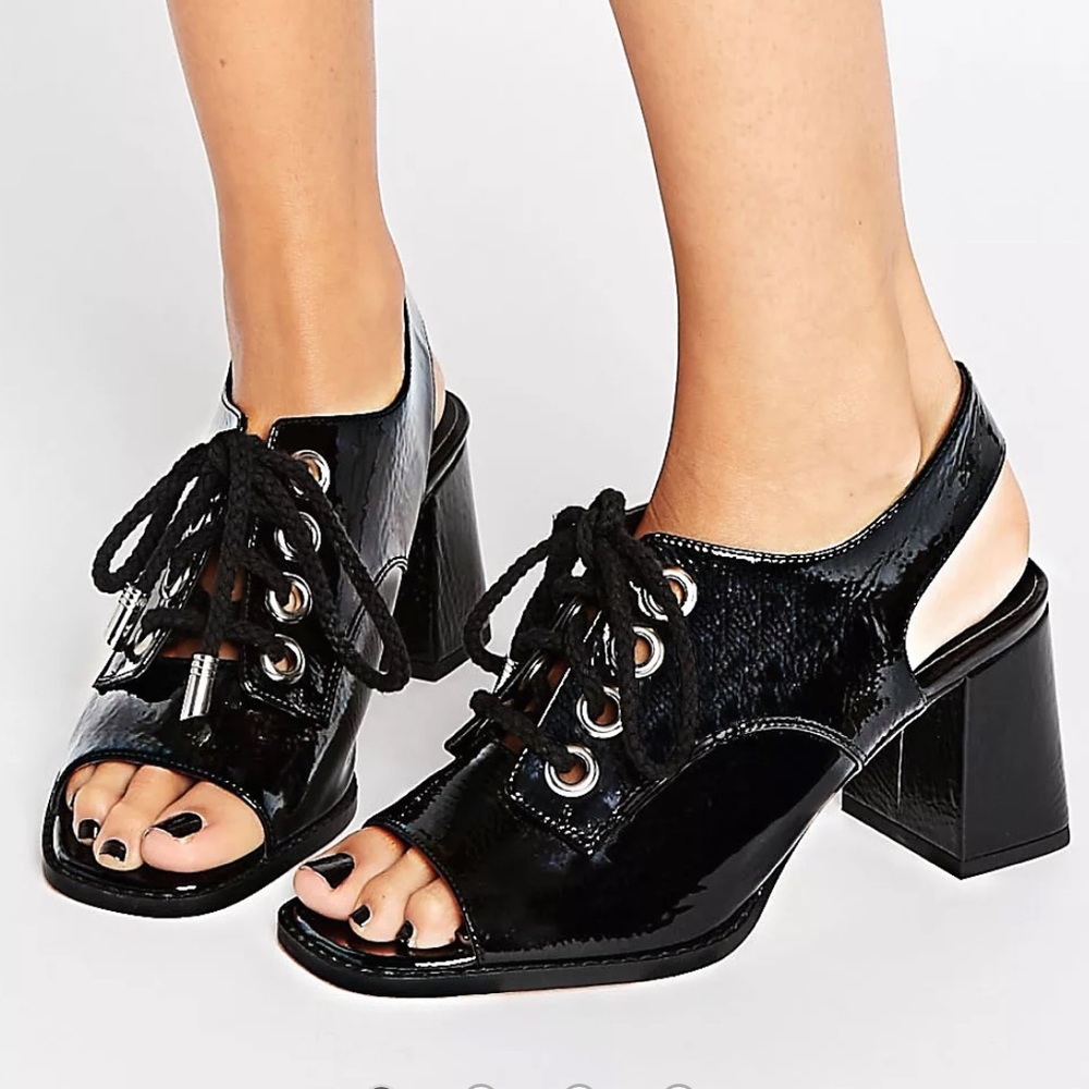 ASOS Tang Lace Up Sandals | 7